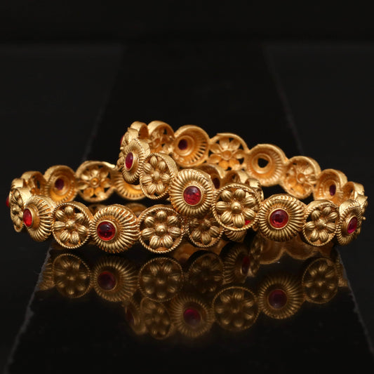 Rajwari Traditional Two Piece Bangle