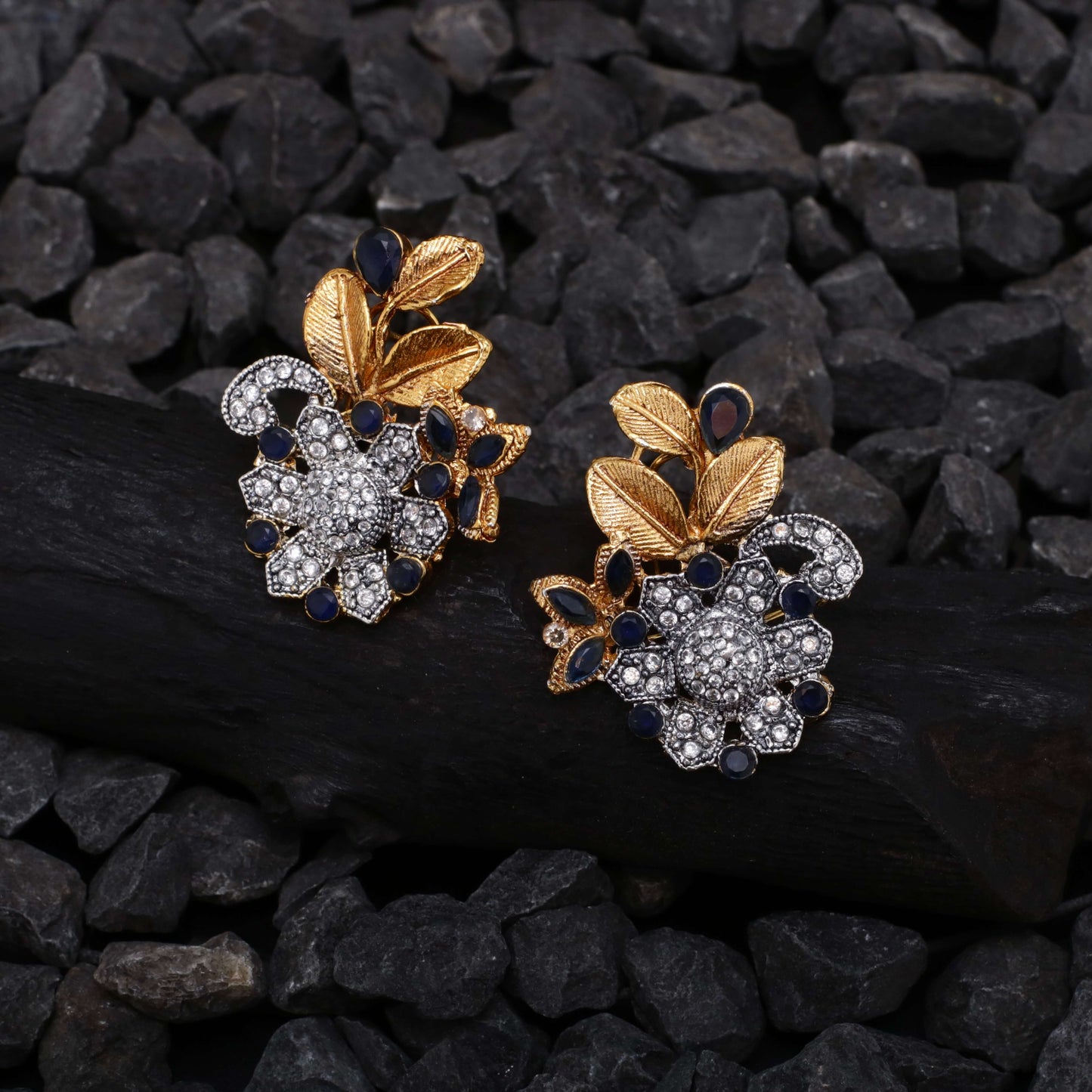 Leaves Studs 02