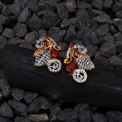 Leaves Studs 03