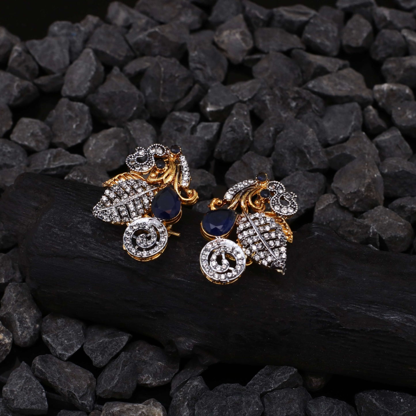 Leaves Studs 03