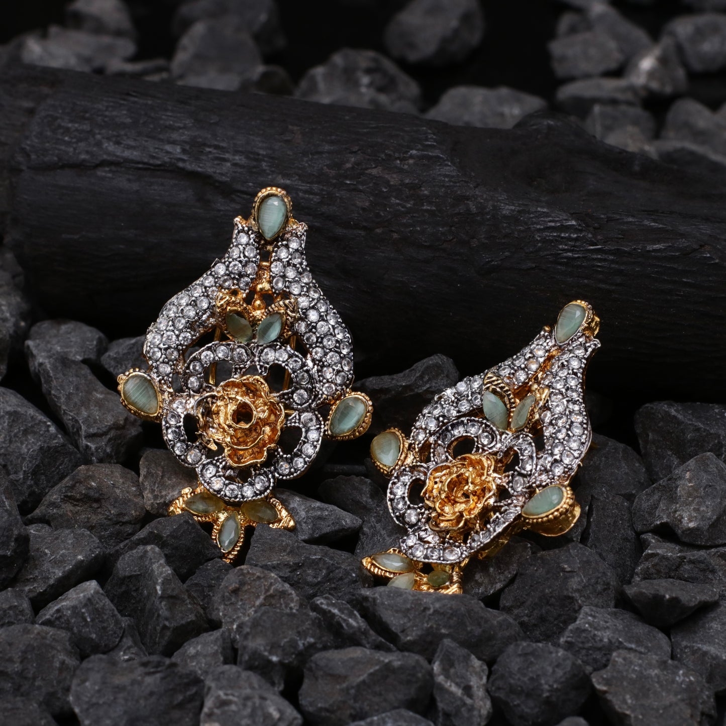 Leaves Studs 04