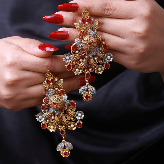 Kairi Zirconia with Crystal Earing 02