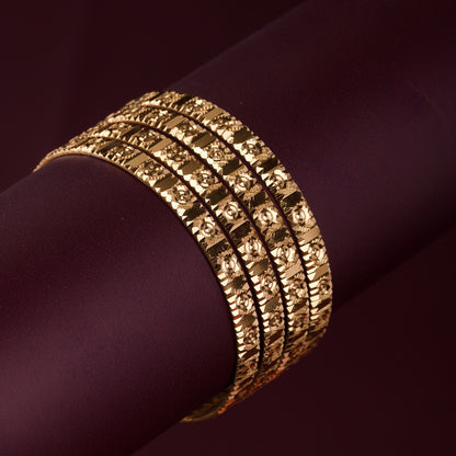 Fine Gold Bangles 02 (2.4 Size)