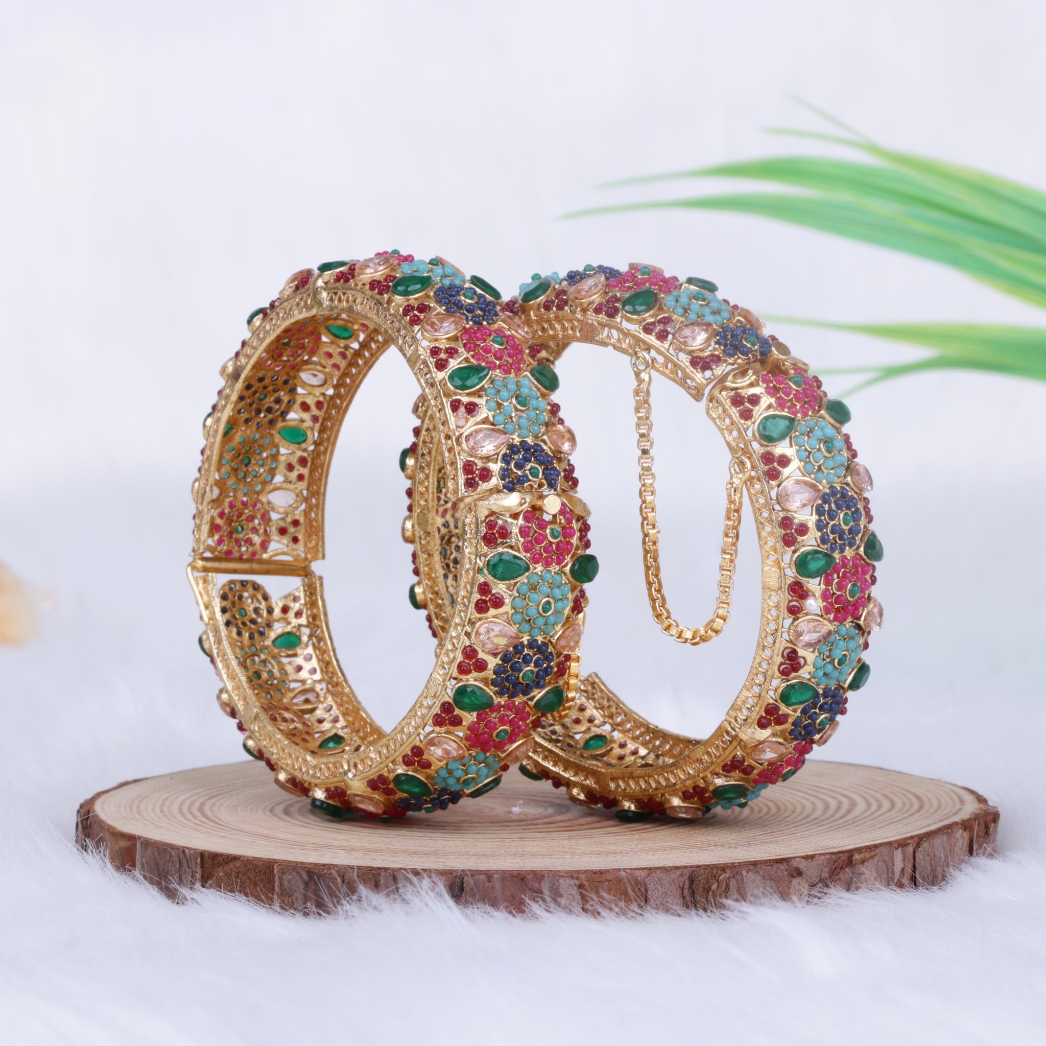 Inspired Naurattan Bangles