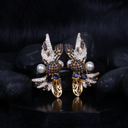 Elegant Parrot Earring