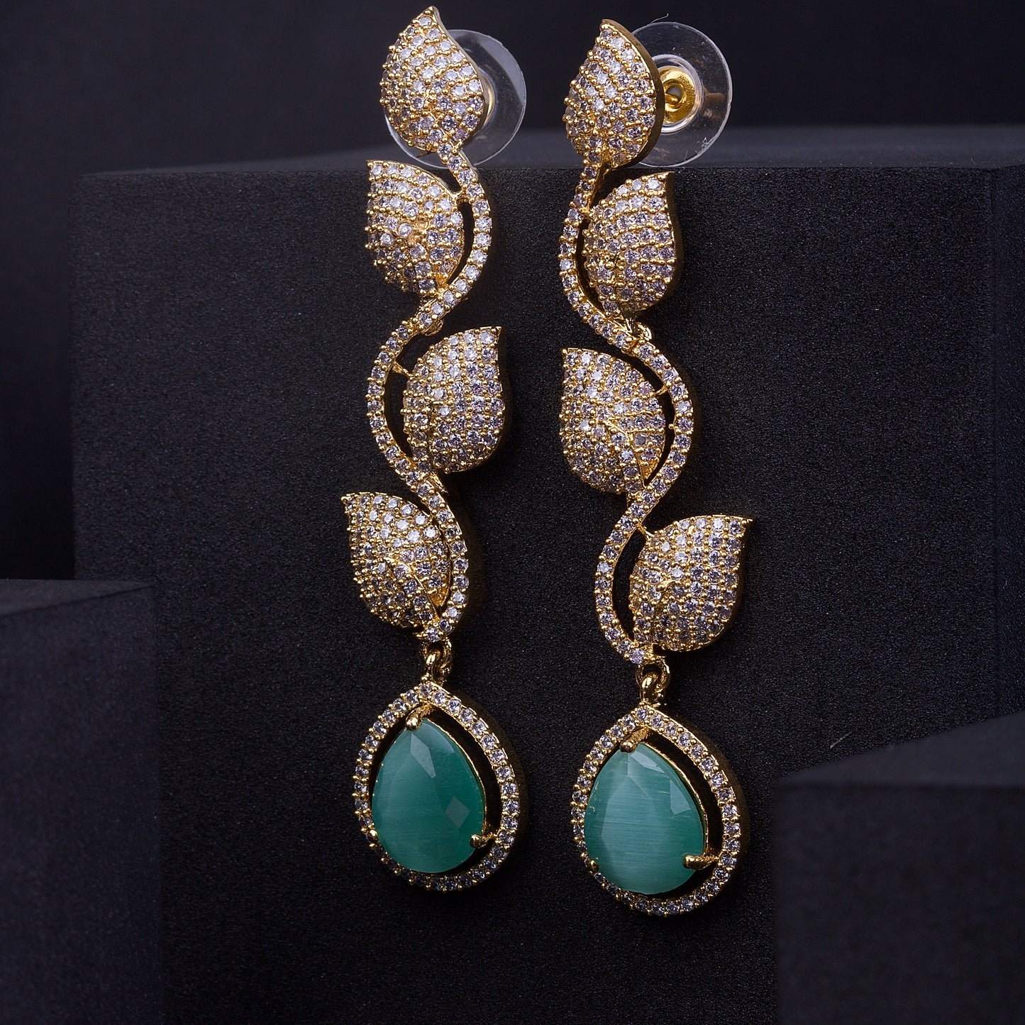 Diamond Drop Earrings