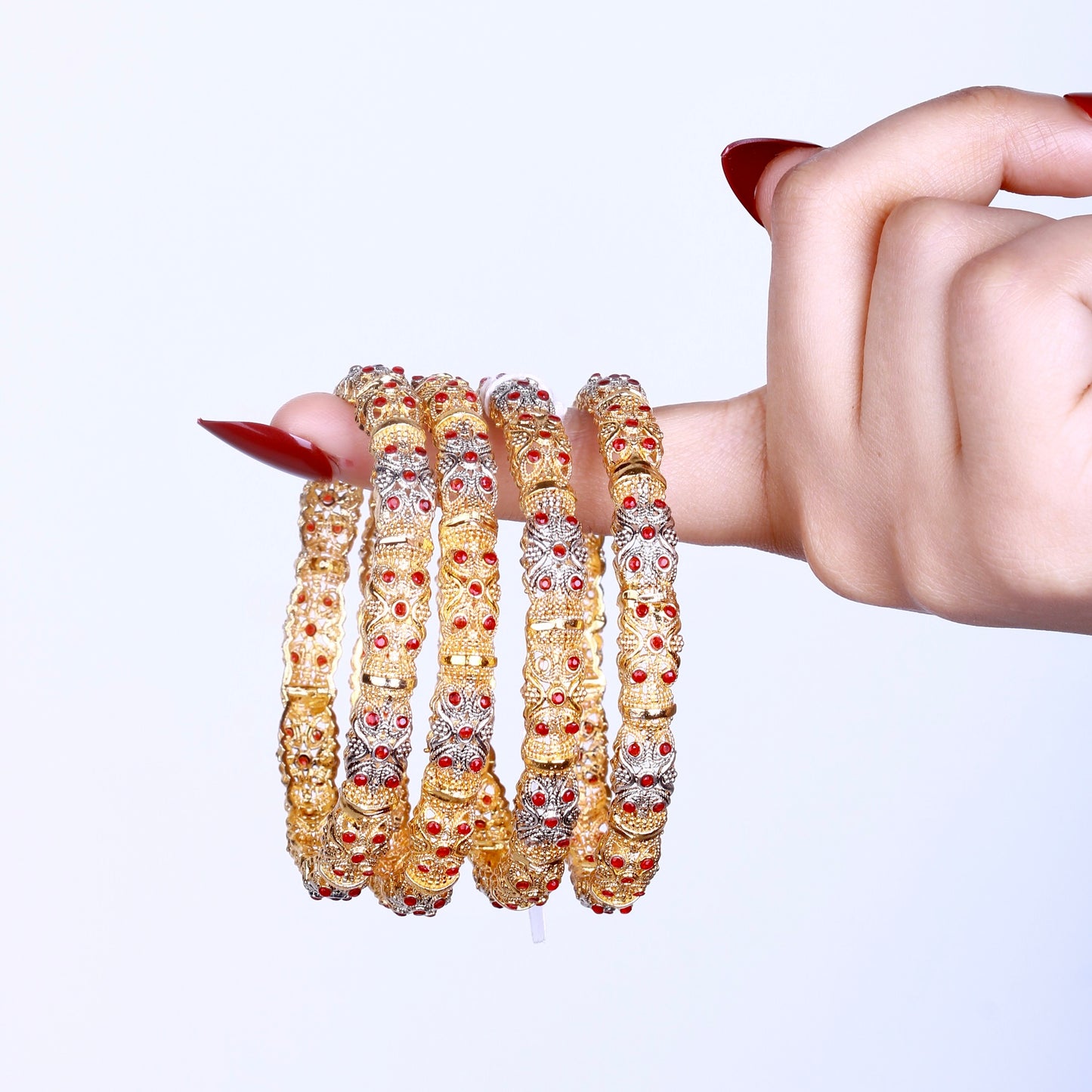 Noor-e-Riwaaj Four Piece Bangle