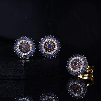 Zircon Studs & Ring