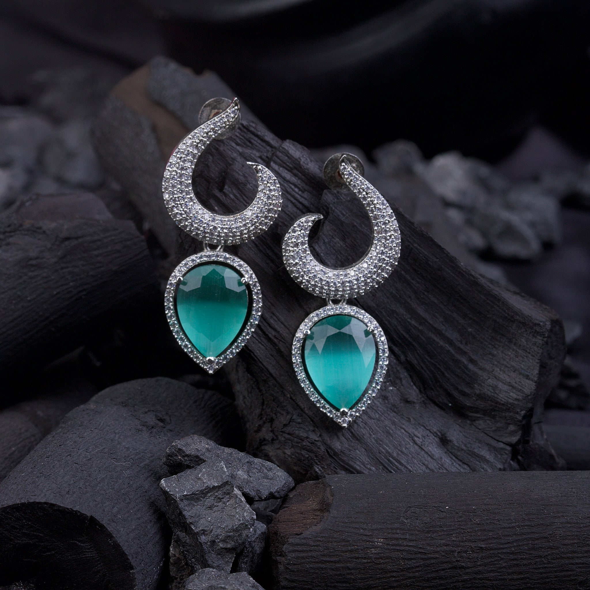 Gemstone Earring