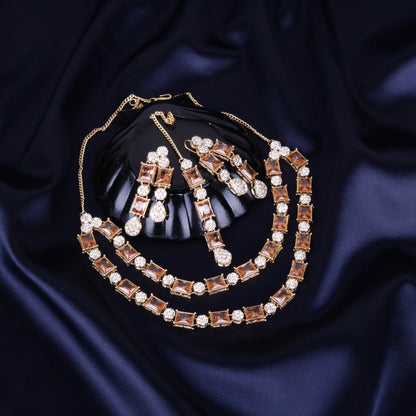 AD Double Line Set Golden