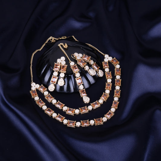 AD Double Line Set Golden