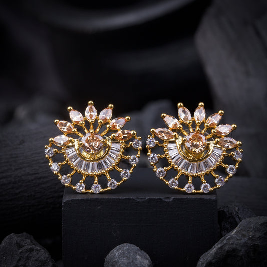 AD Studs 03  Golden Champagne