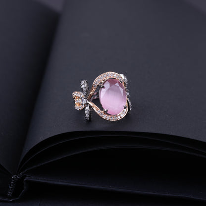 Signature Oxidise Sterling Ring