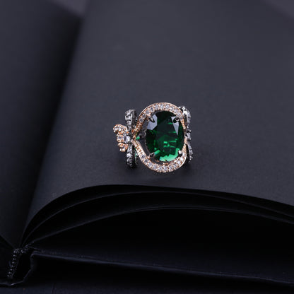 Signature Oxidise Sterling Ring