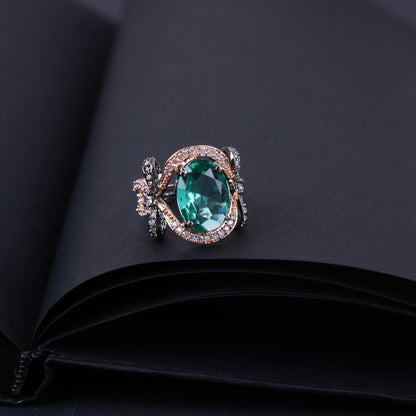 Signature Oxidise Sterling Ring