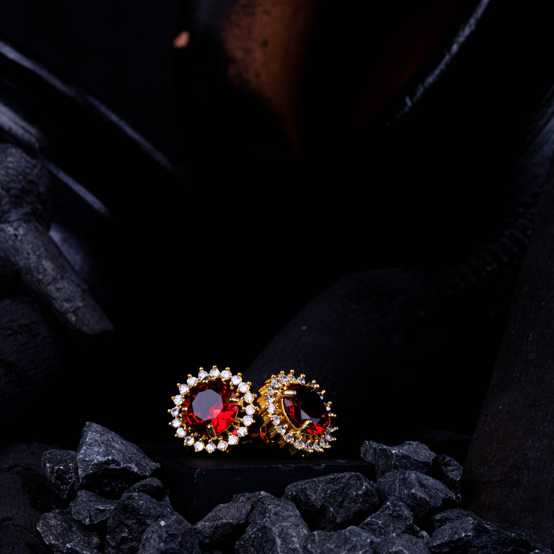 Zircon Stone tops Red