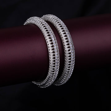 AD Silver  Bangle