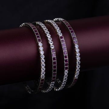 Ruby Stone Bangle