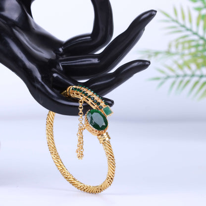 Acrylic Stones Single  Bangle