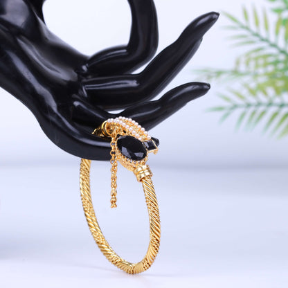 Acrylic Stones Single  Bangle