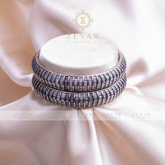 Ad Silver Bangle 25