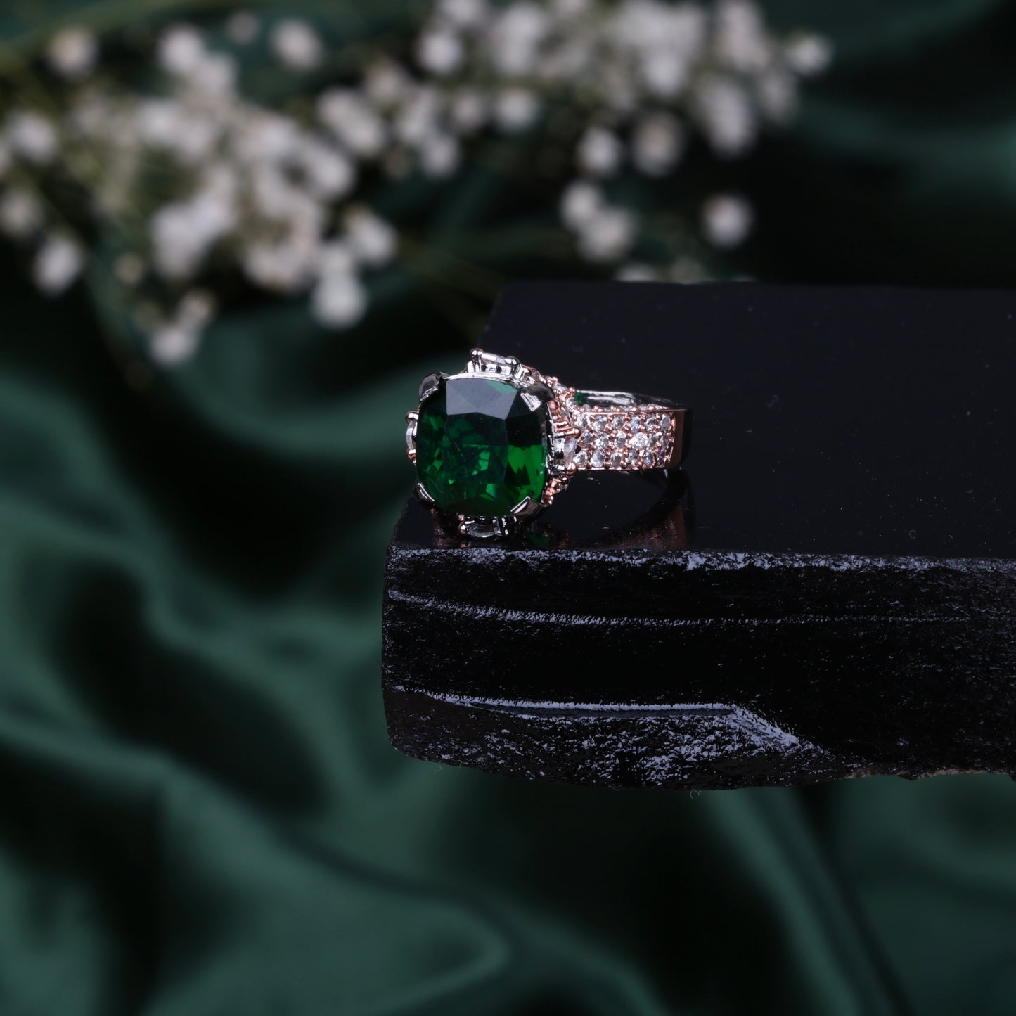 Oxidise Sterling Ring