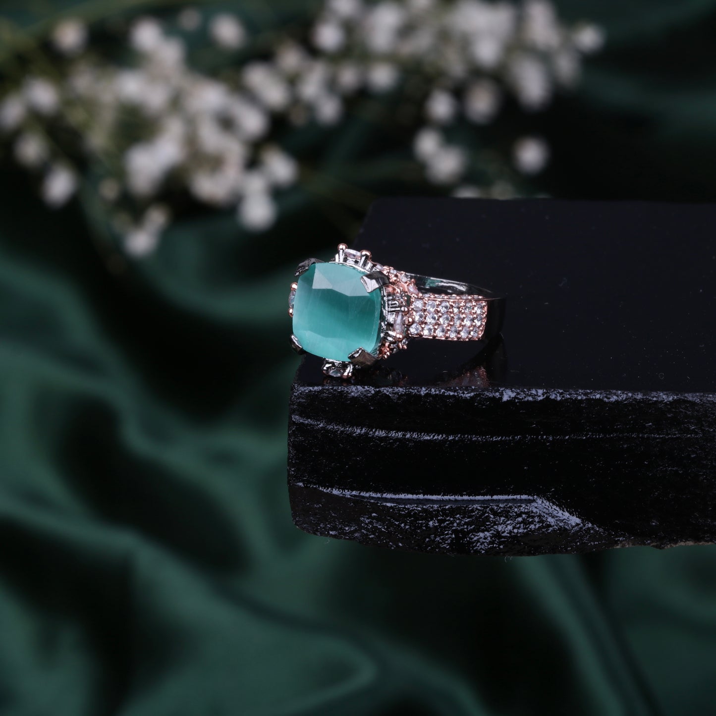 Oxidise Sterling Ring