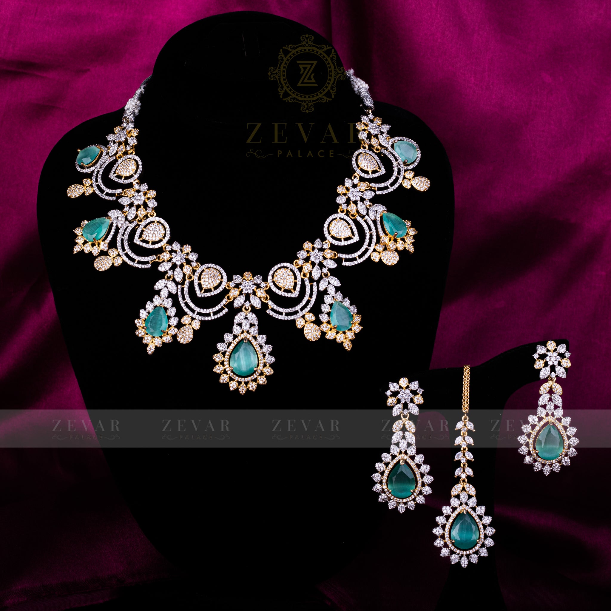 ORZALA SET GOLDEN MINT GREEN