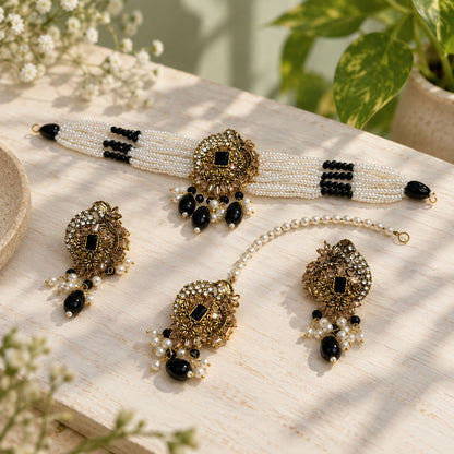 Pearl Royale Choker Set