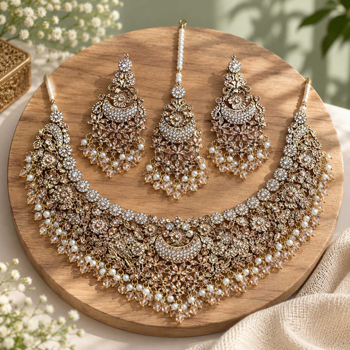 Noor-e-Moti Bridal Set