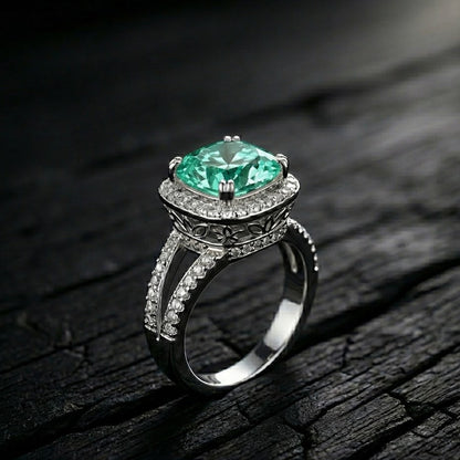 Delicate Sterling Ring With Silver Polish