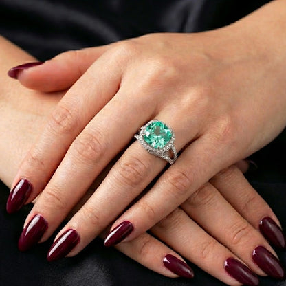 Delicate Sterling Ring With Silver Polish