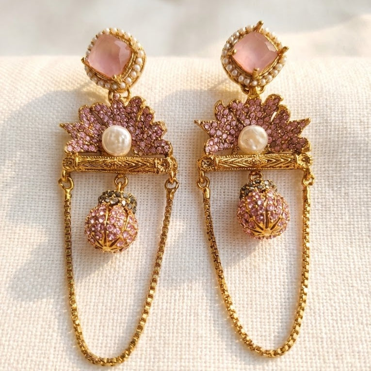 Shahi Noor Chain Earrings