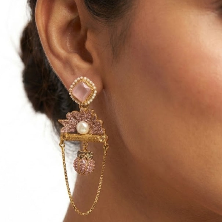 Shahi Noor Chain Earrings