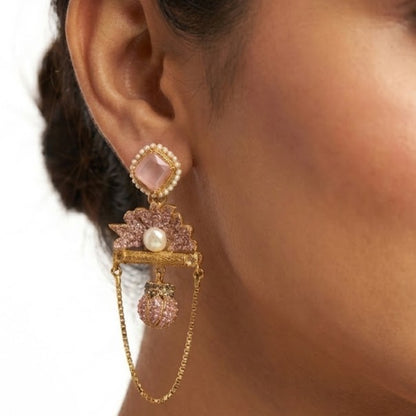 Shahi Noor Chain Earrings