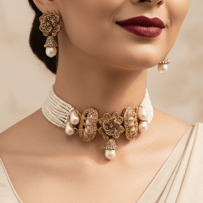 The Crimson Heritage Mother of Pearl Set