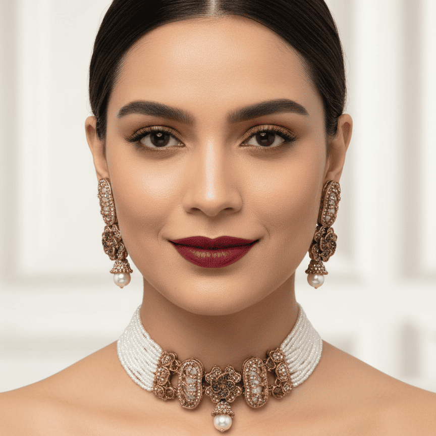 The Crimson Heritage Mother of Pearl Set