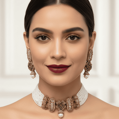 The Crimson Heritage Mother of Pearl Set