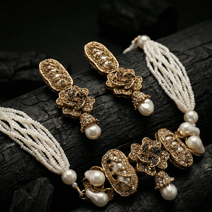 The Crimson Heritage Mother of Pearl Set