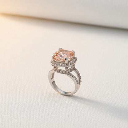 Delicate Sterling Ring With Silver Polish