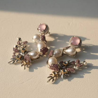 Pearl Shimmer Dangles