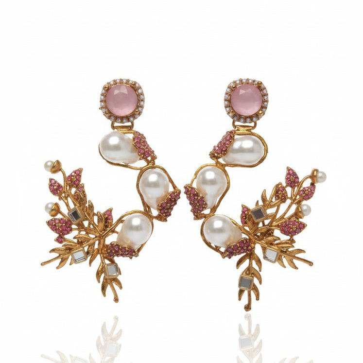 Pearl Shimmer Dangles