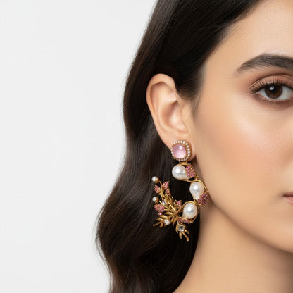 Pearl Shimmer Dangles