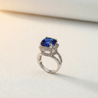 Delicate Sterling Ring With Silver Polish