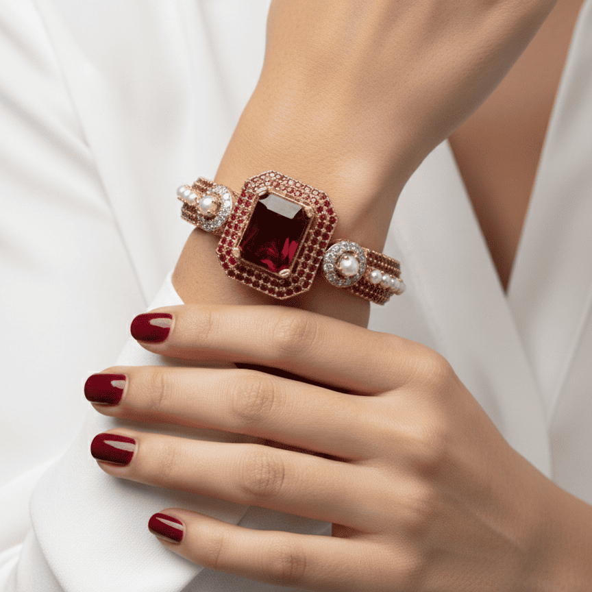 Opulent Zirconia Cuff