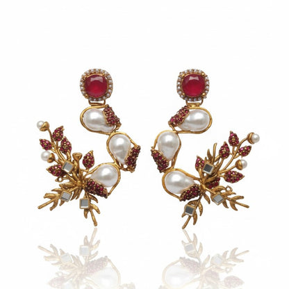 Pearl Shimmer Dangles