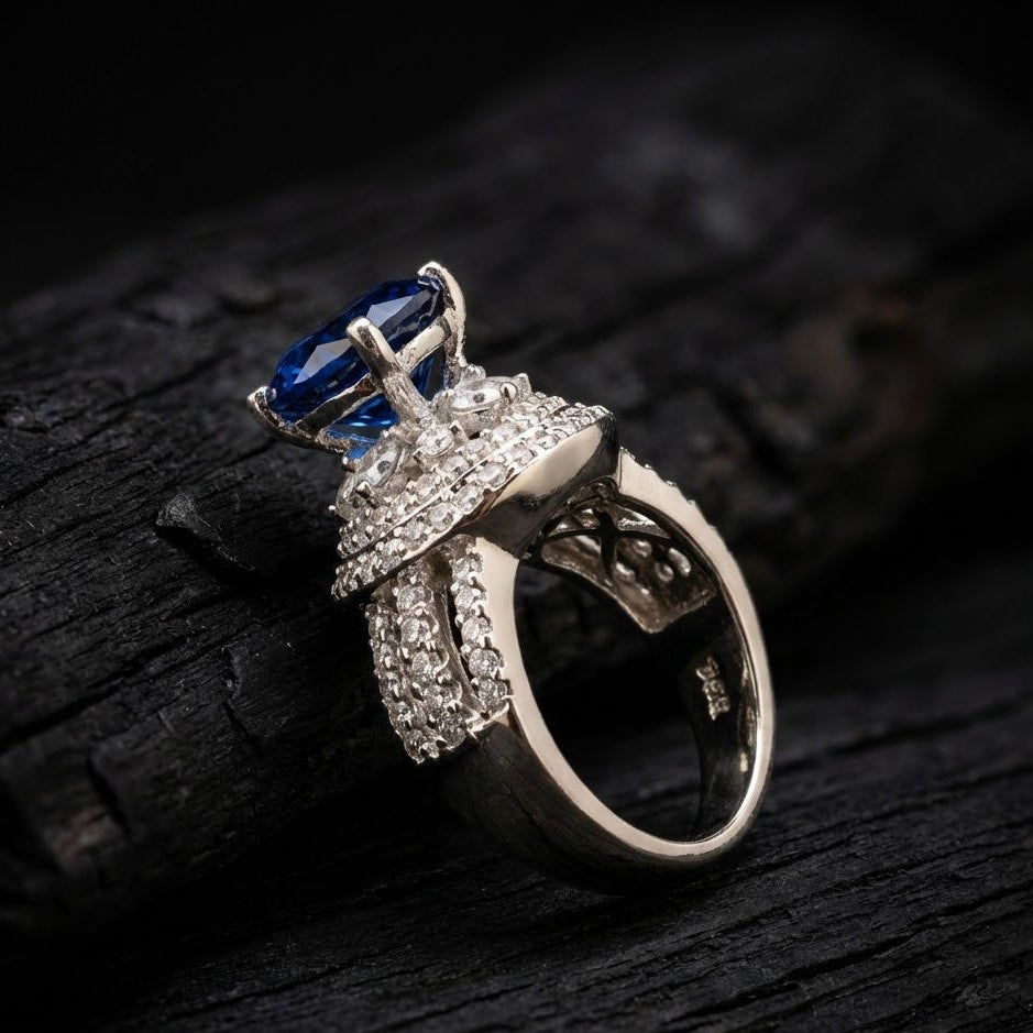 Moonstone Sterling Ring