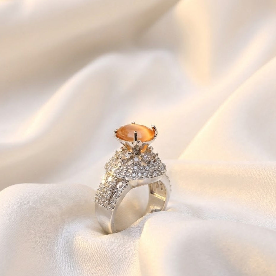 Moonstone Sterling Ring