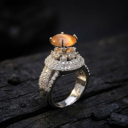 Moonstone Sterling Ring