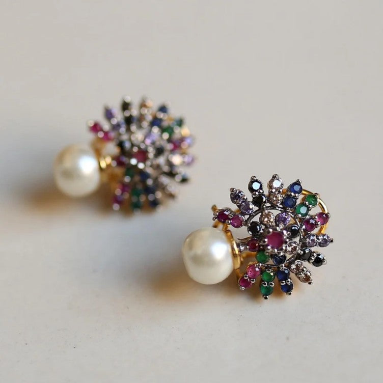 Zarkoon Jarao Tops - Premium Zirconia Stud Earrings